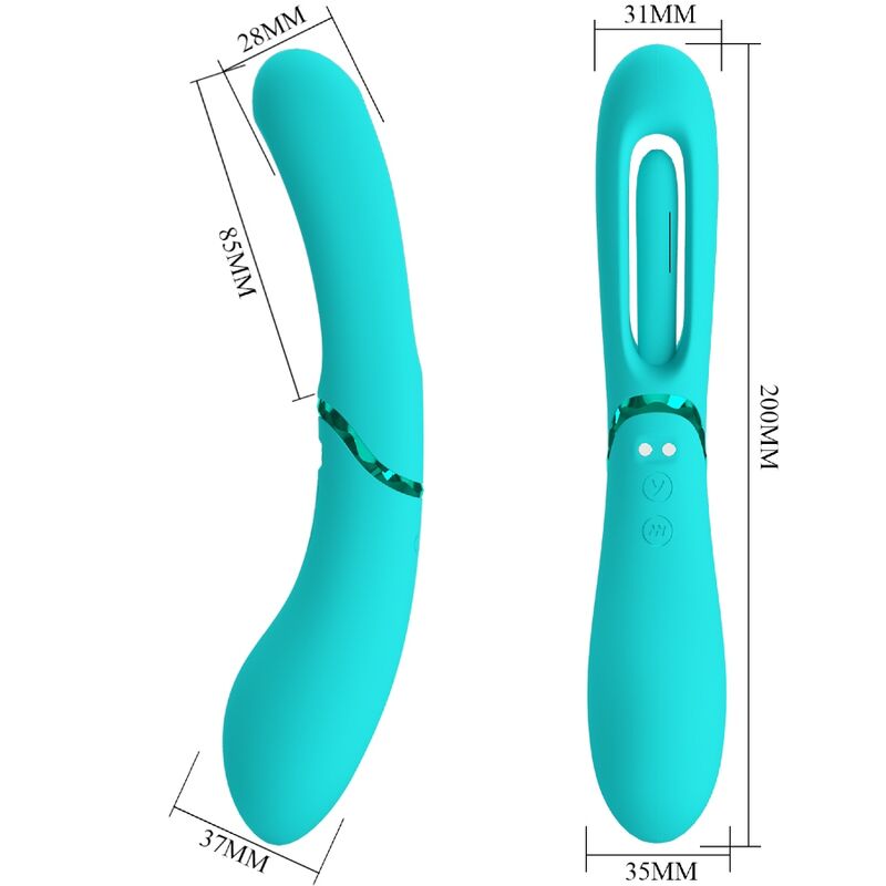 ROMANCE - LEXIE G-SPOT VIBRATOR 7 VIBRATION MODES BLUE