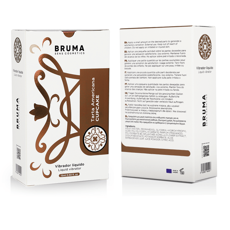 BRUMA - VIBRADOR LÍQUIDO TARTA AMERICANA - OMerotics