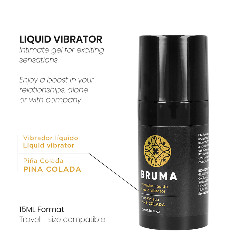 BRUMA - VIBRADOR LÍQUIDO PIÑA COLADA - OMerotics