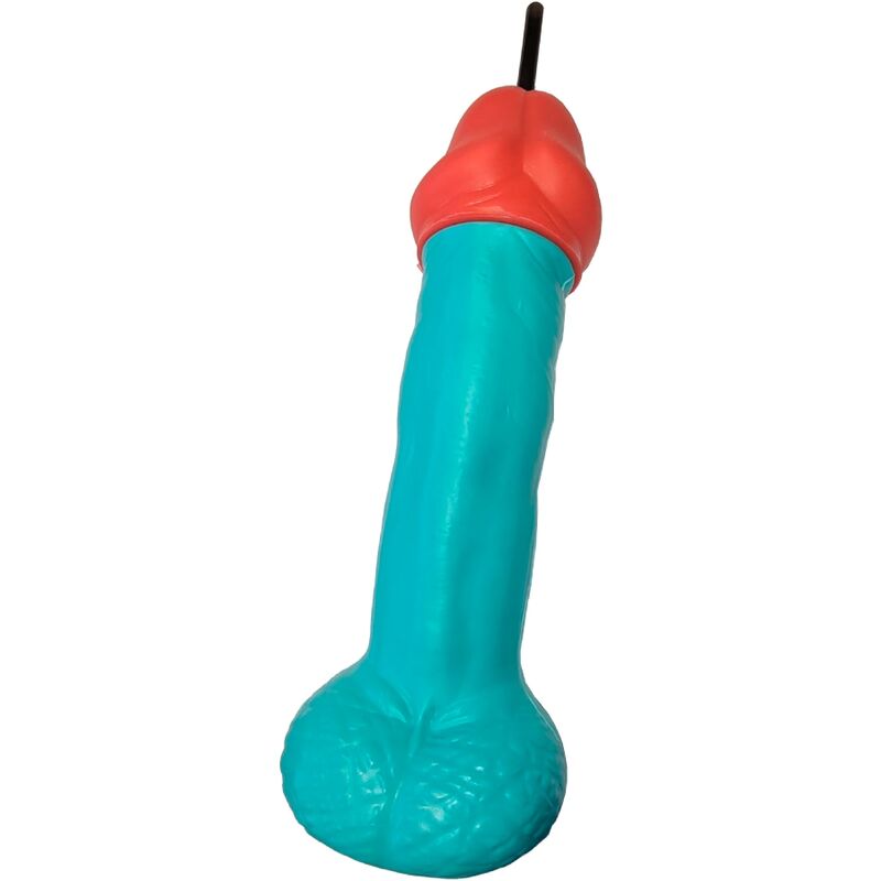 DIABLO PICANTE - VASO PENE PLÁSTICO AZUL - OMerotics