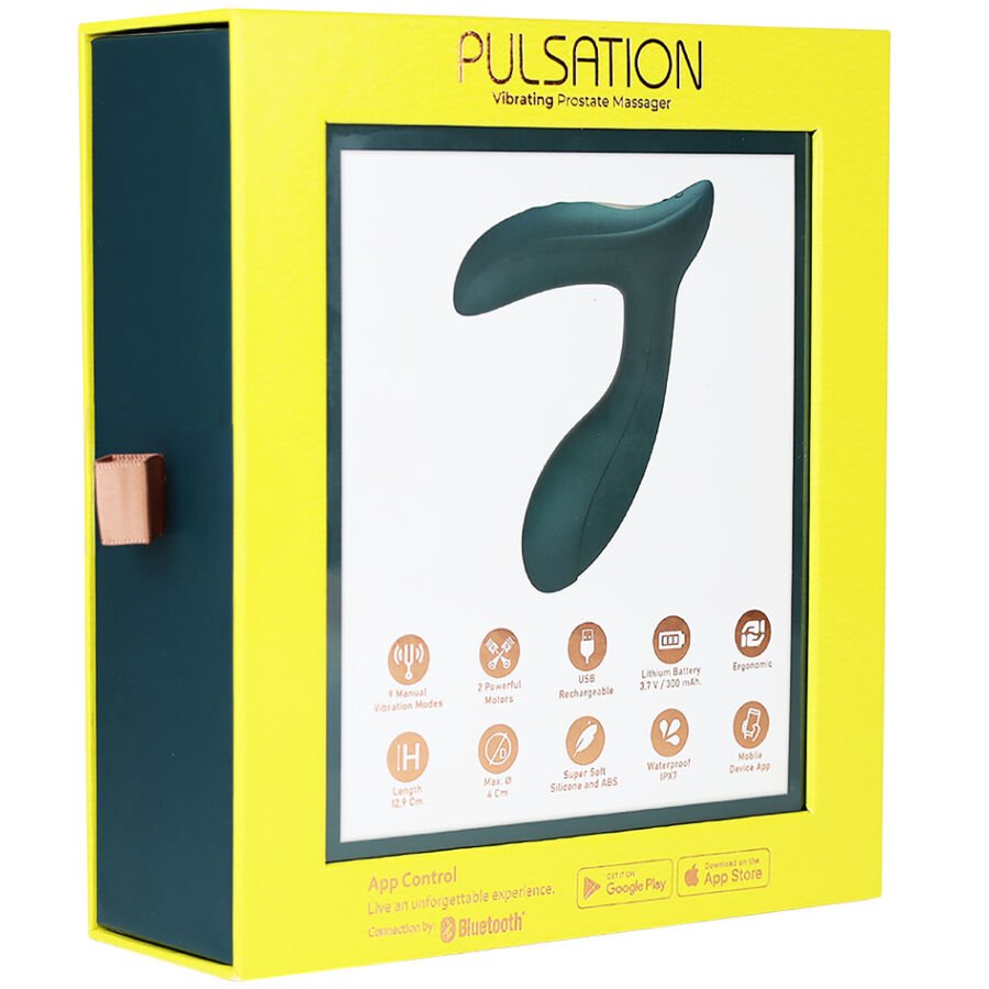 ADRIEN LASTIC - PULSATION ESTIMULADOR DE PRÓSTATA + APP - OMerotics