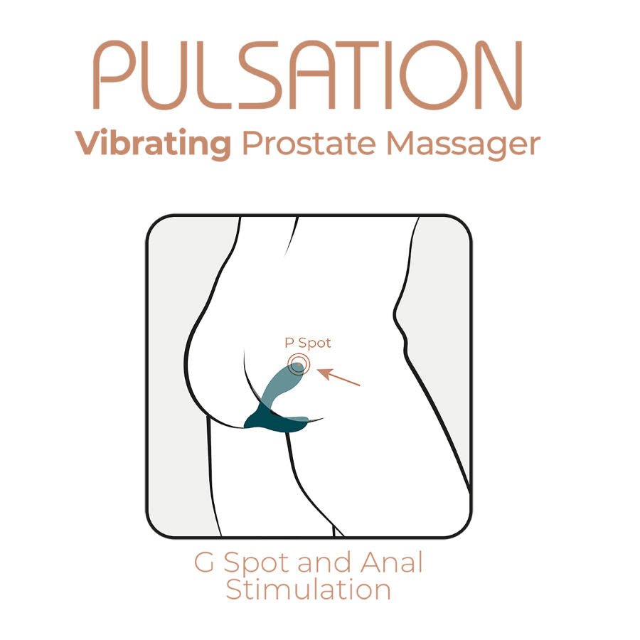 ADRIEN LASTIC - PULSATION ESTIMULADOR DE PRÓSTATA + APP - OMerotics