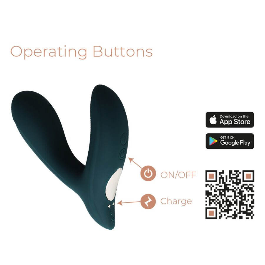 ADRIEN LASTIC - PULSATION ESTIMULADOR DE PRÓSTATA + APP - OMerotics