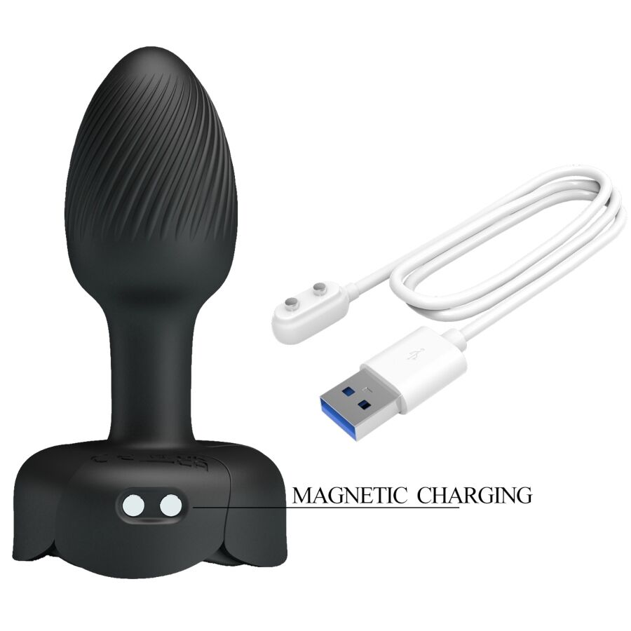 PRETTY LOVE - OLMAN PLUG ANAL CON LUZ LED 8.8 CM - OMerotics