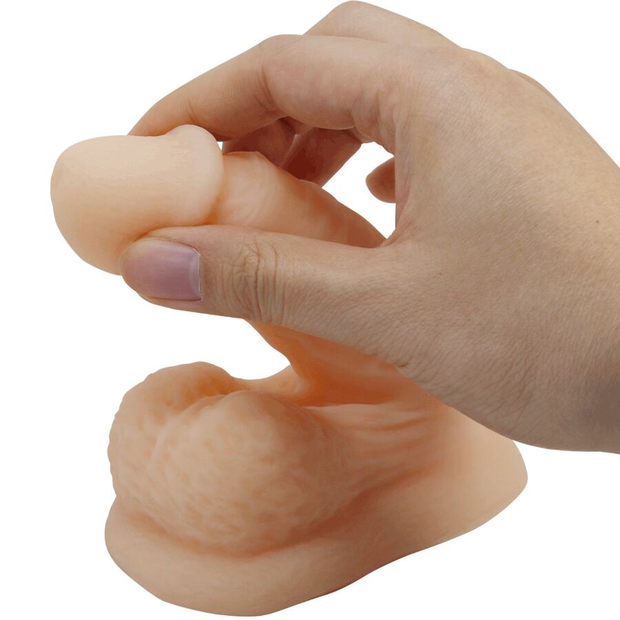 PRETTY LOVE - WILDON DILDO ULTRA REALÍSTICO Y ELÁSTICO 10 CM NATURAL - OMerotics