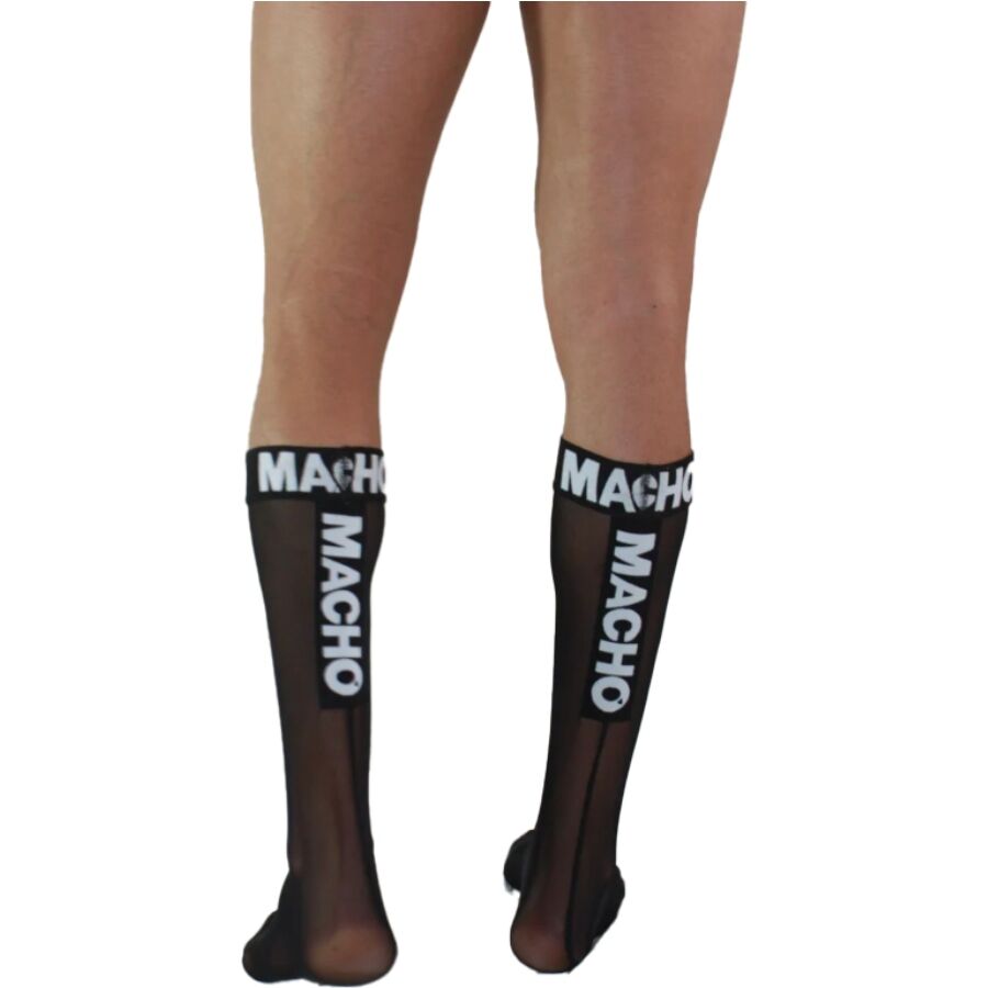 MACHO - CALCETINES FINOS NEGRO TALLA ÚNICA - OMerotics