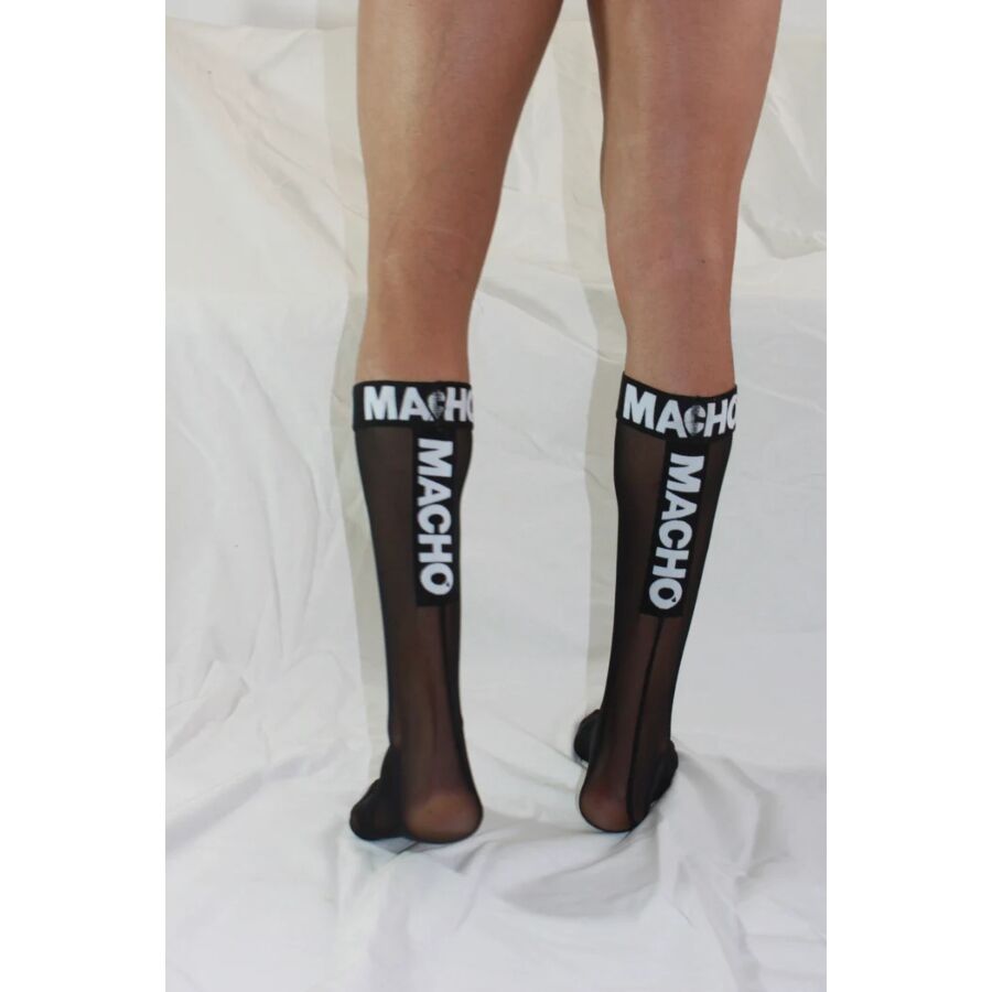 MACHO - CALCETINES FINOS NEGRO TALLA ÚNICA - OMerotics