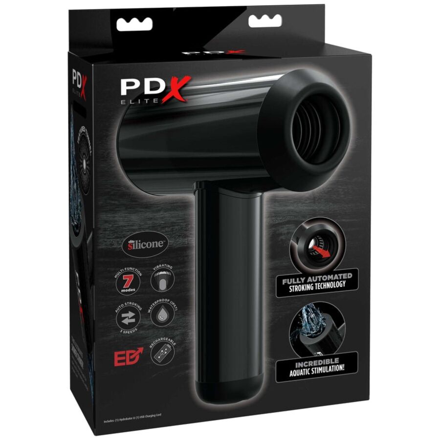 PDX ELITE - MASTURBADOR AUTOMÁTICO DOBLE ACUÁTICO - OMerotics