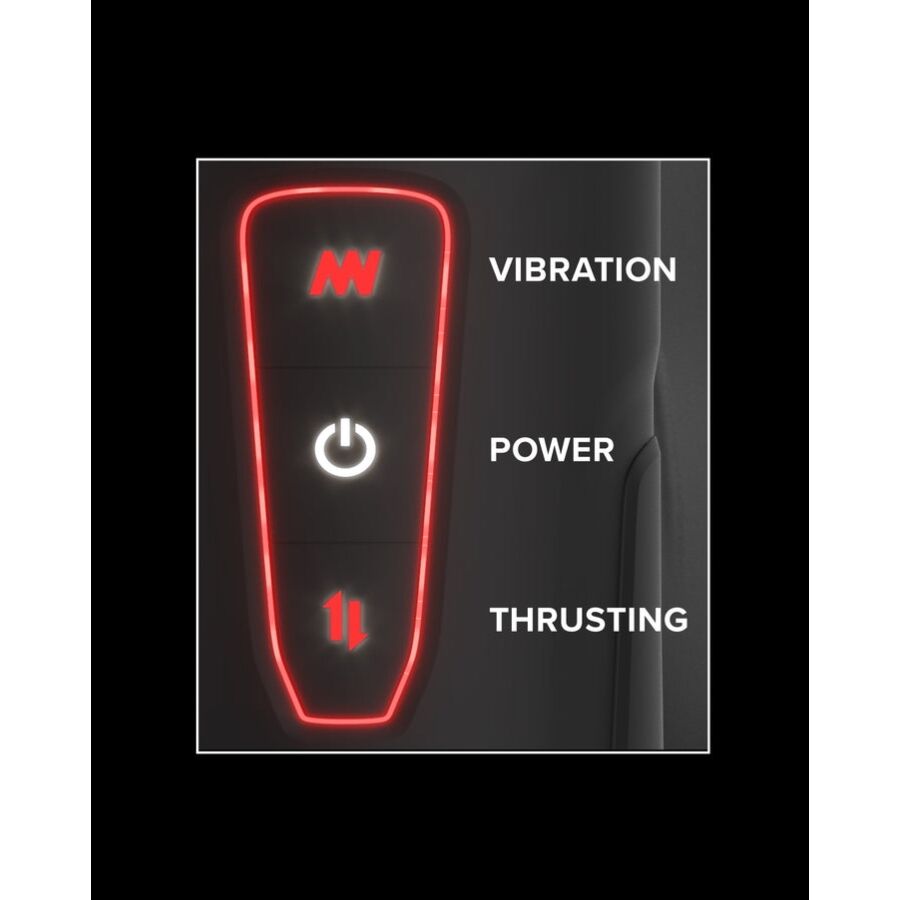 PDX ELITE - MILK ME HOTTER MASTURBADOR AUTOMÁTICO CON THRUSTING Y VIBRACIÓN EFECTO CALOR - OMerotics