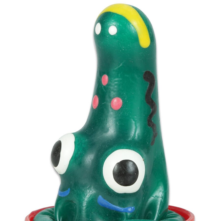 CONDOMERIE - PRESERVATIVO DECORATIVO PINTADO A MANO COCODRILO MODELO 1 - OMerotics