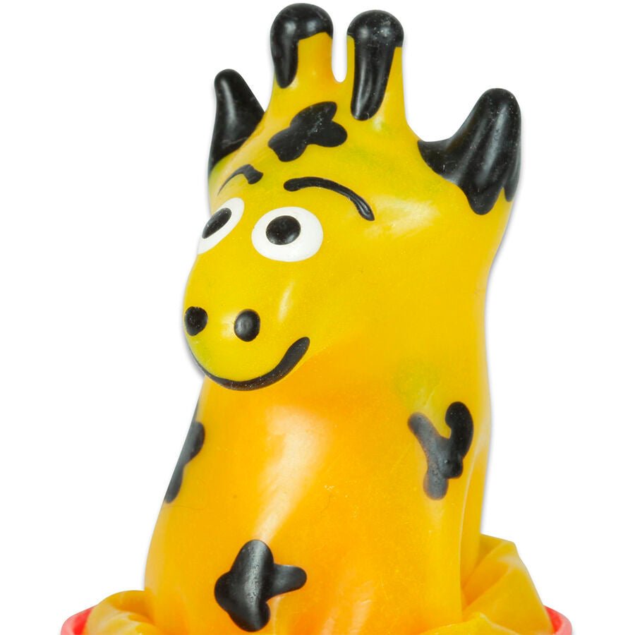 CONDOMERIE - PRESERVATIVO DECORATIVO PINTADO A MANO JIRAFA - OMerotics