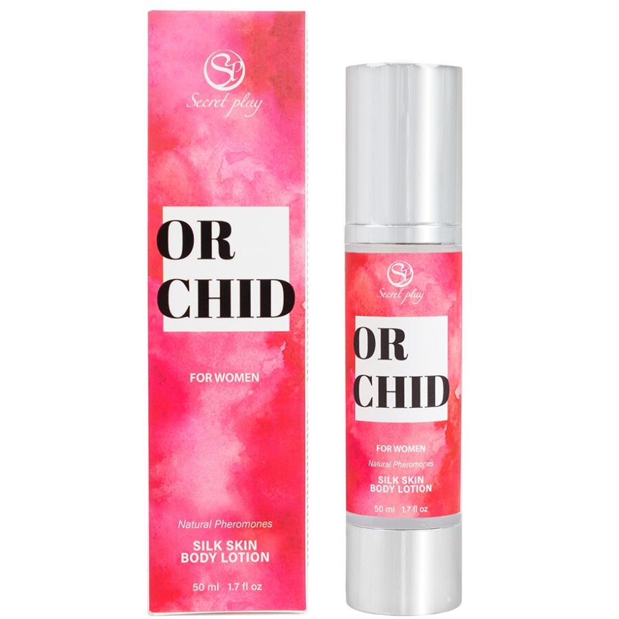SECRETPLAY - ORCHID LOCIÓN PIEL DE SEDA PARA MUJERES 50 ML - OMerotics