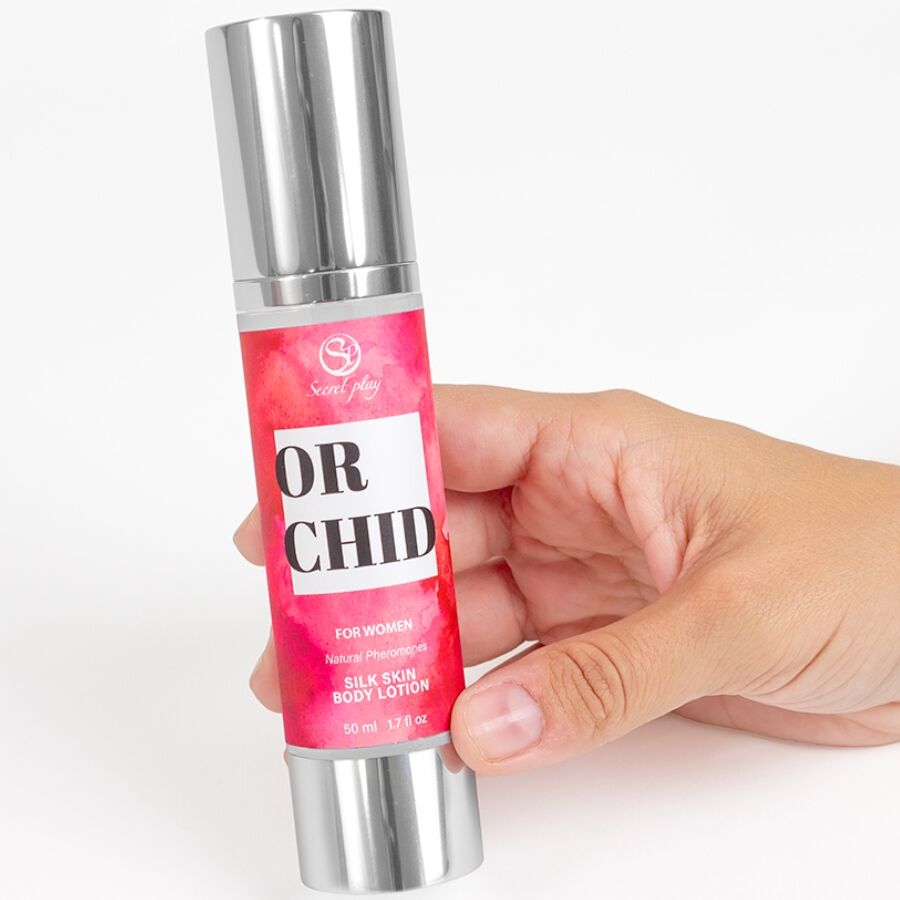 SECRETPLAY - ORCHID LOCIÓN PIEL DE SEDA PARA MUJERES 50 ML - OMerotics