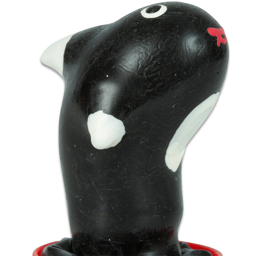 CONDOMERIE - HAND-PAINTED DECORATIVE CONDOM ORCA