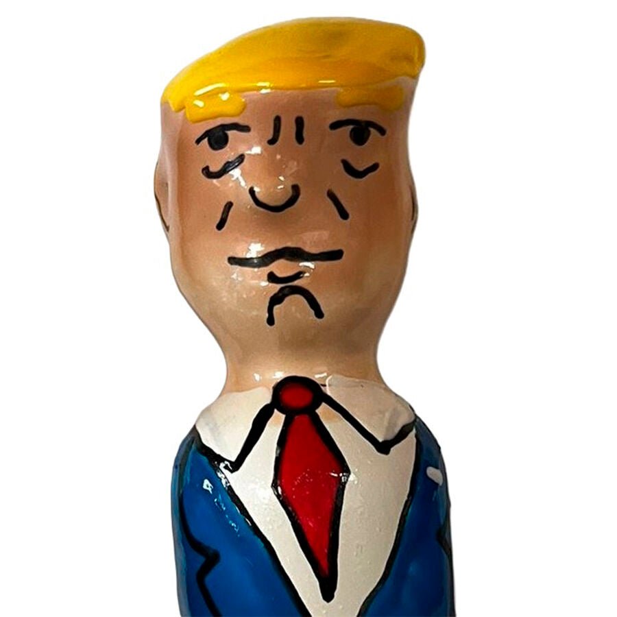CONDOMERIE - PRESERVATIVO DECORATIVO PINTADO A MANO TRUMP GRUÑÓN - OMerotics