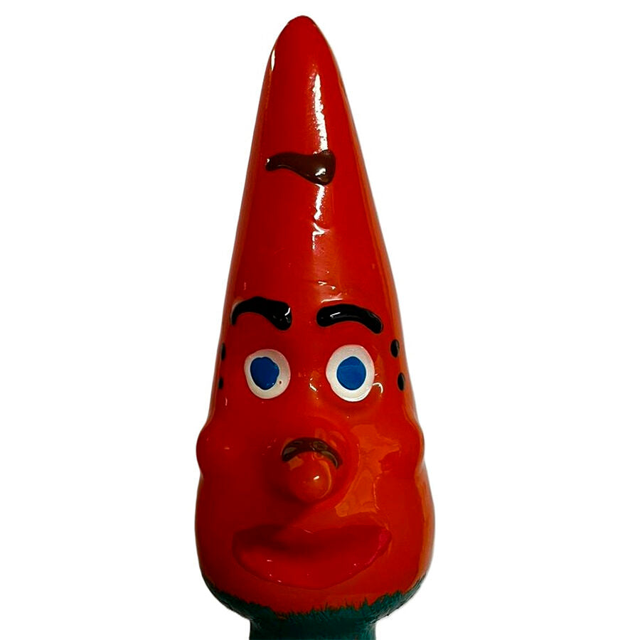 CONDOMERIE - HAND-PAINTED DECORATIVE CONDOM CARROT XL