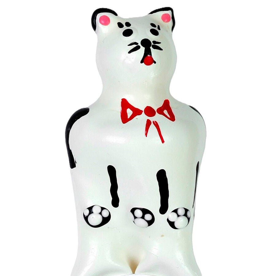 CONDOMERIE - PRESERVATIVO DECORATIVO PINTADO A MANO GATO MODELO XL - OMerotics