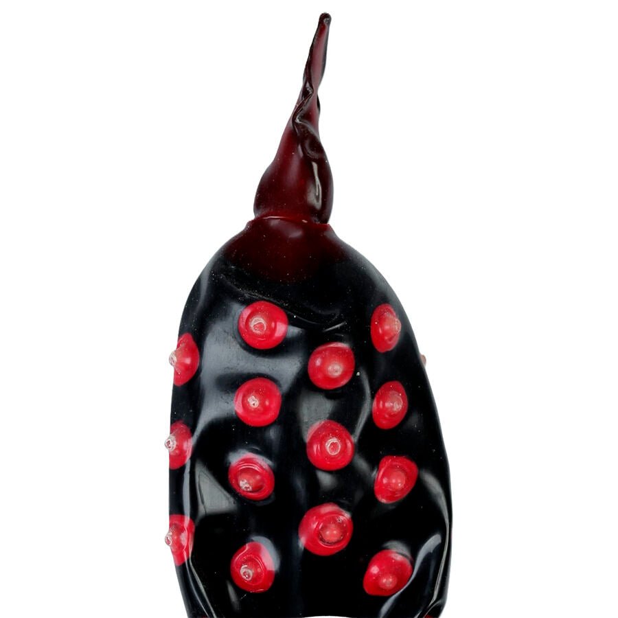 CONDOMERIE - PRESERVATIVO DECORATIVO PINTADO A MANO FAQUIR NEGRO XL - OMerotics