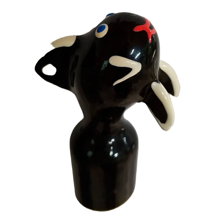 CONDOMERIE - PRESERVATIVO DECORATIVO PINTADO A MANO ORCA AMABLE XL - OMerotics