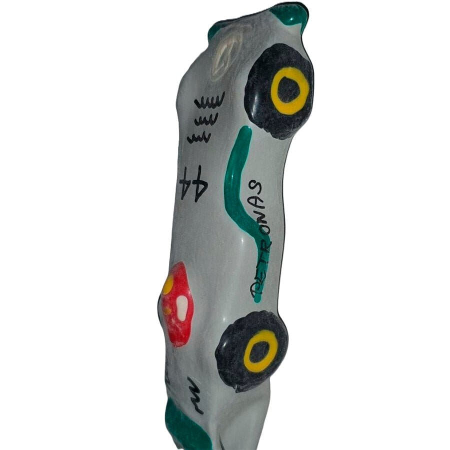 CONDOMERIE - PRESERVATIVO DECORATIVO PINTADO A MANO F1 MERCEDES XL - OMerotics