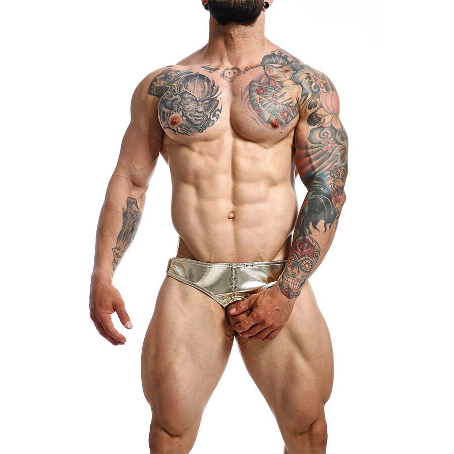 MOB - DNGEON JOCKSTRAP ANILLO PARA EL PENE DORADO TALLA ÚNICA - OMerotics