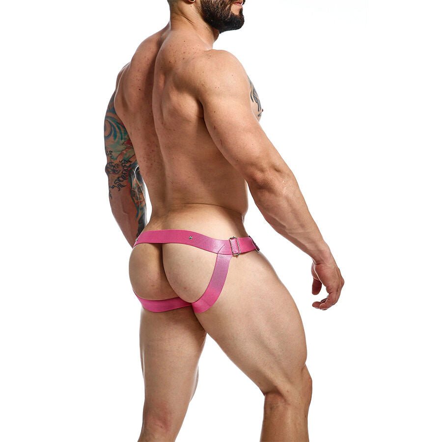MOB - DNGEON JOCKSTRAP ANILLO PARA EL PENE ROSA TALLA ÚNICA - OMerotics
