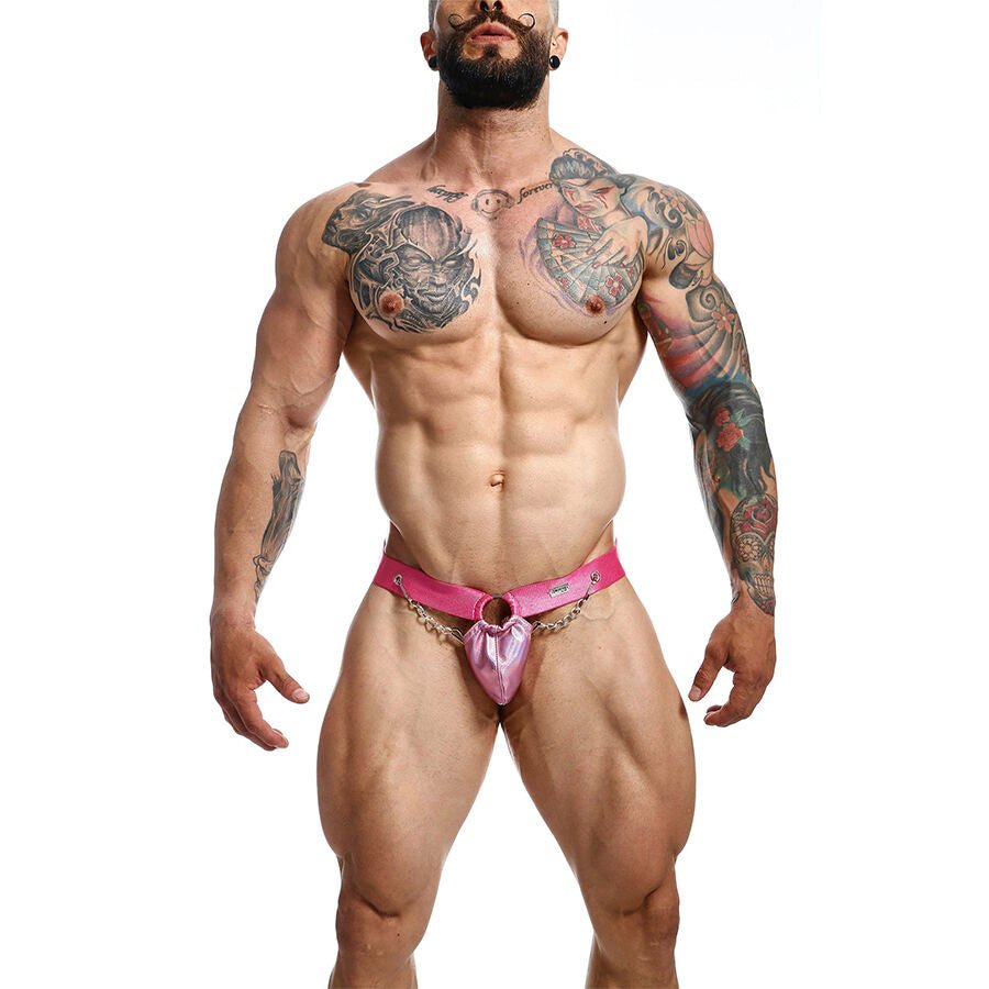 MOB - DNGEON JOCKSTRAP A PRESIÓN ROSA TALLA ÚNICA - OMerotics