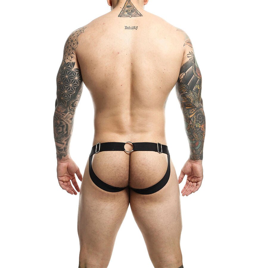 MOB - DNGEON JOCKSTRAP ROJO CON CADENAS TALLA ÚNICA - OMerotics