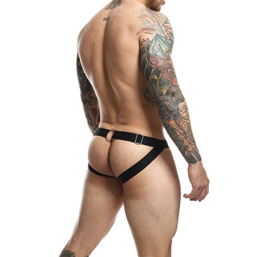 MOB - DNGEON JOCKSTRAP AMARILLO CON CADENAS TALLA ÚNICA - OMerotics