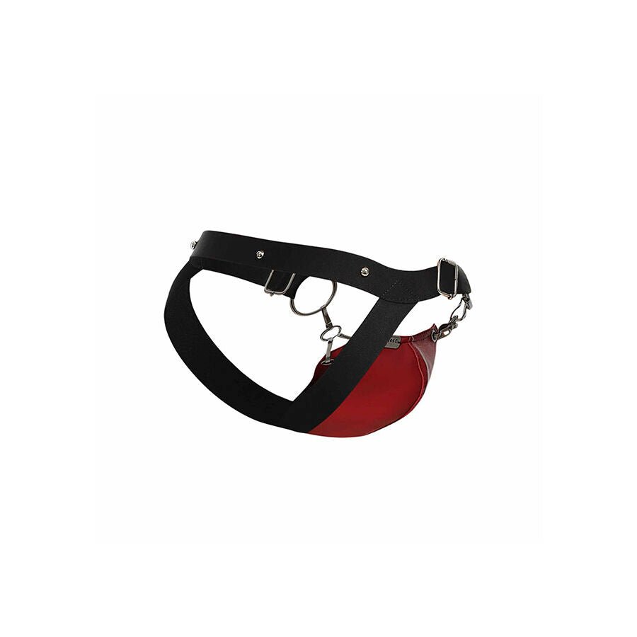 MOB - DNGEON JOCKSTRAP A PRESIÓN ROJO TALLA ÚNICA - OMerotics
