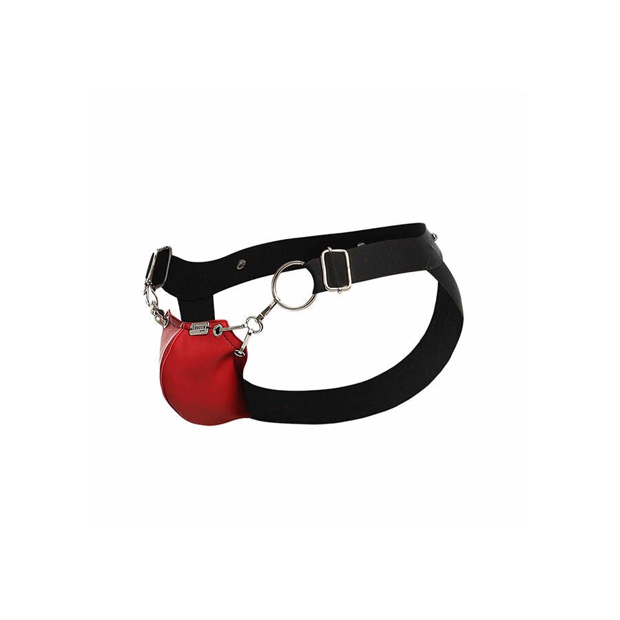 MOB - DNGEON JOCKSTRAP A PRESIÓN ROJO TALLA ÚNICA - OMerotics