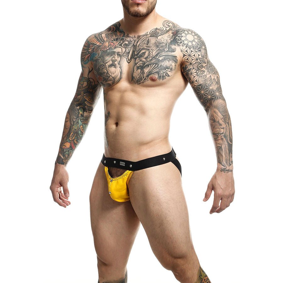 MOB - DNGEON JOCKSTRAP DEPORTISTA AMARILLO TALLA ÚNICA - OMerotics
