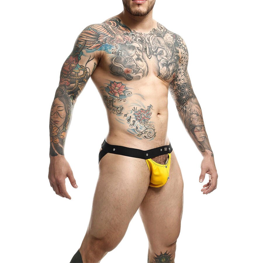 MOB - DNGEON JOCKSTRAP DEPORTISTA AMARILLO TALLA ÚNICA - OMerotics