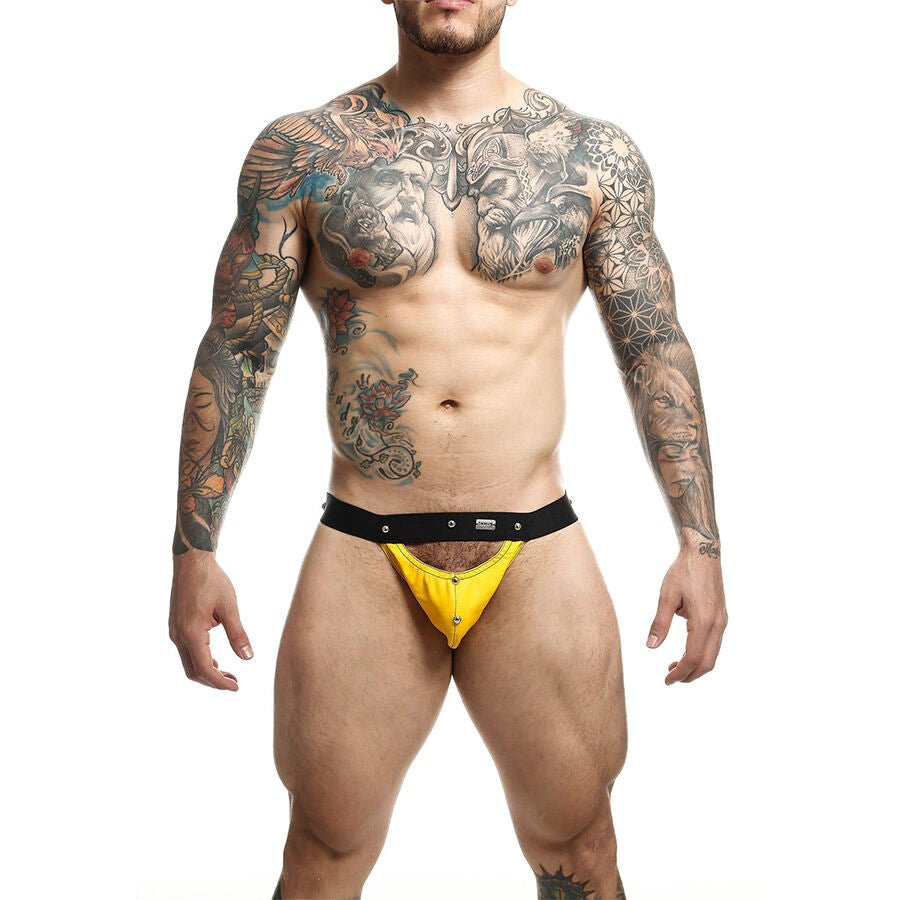MOB - DNGEON JOCKSTRAP DEPORTISTA AMARILLO TALLA ÚNICA - OMerotics