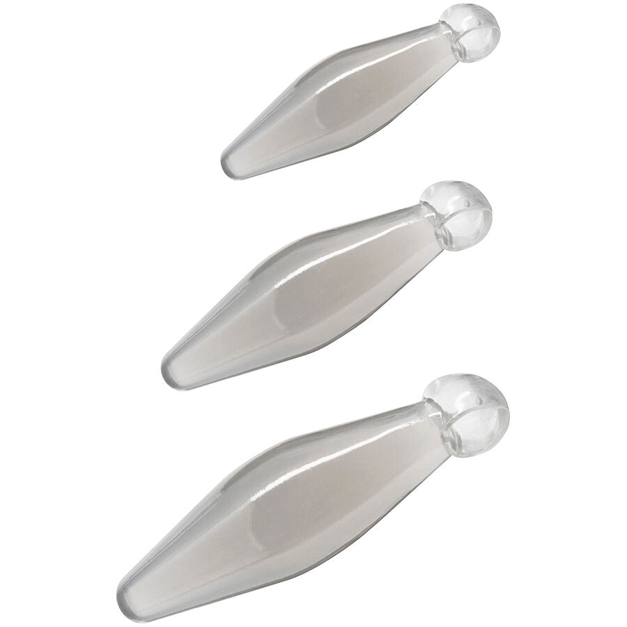 TOYJOY - ANAL PLAY RIMMER DE DEDO 3 PIEZAS TRANSPARENTE - OMerotics