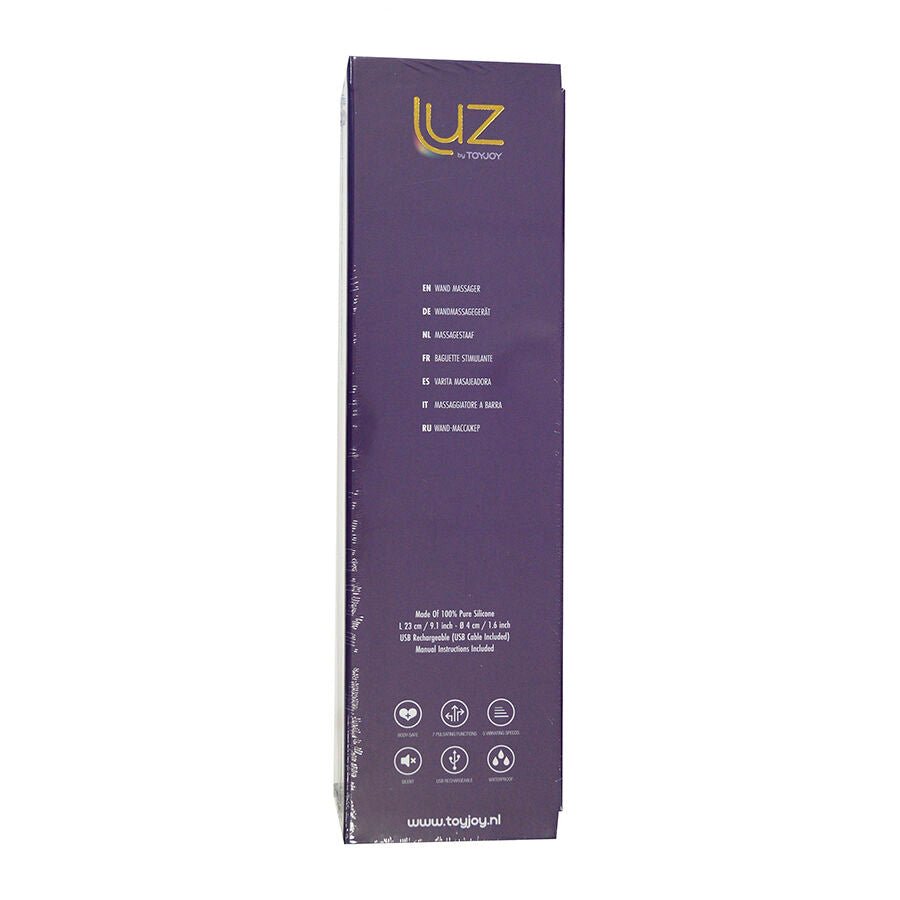 TOYJOY - LUZ ZENITH MASAJEADOR WAND NEGRO - OMerotics