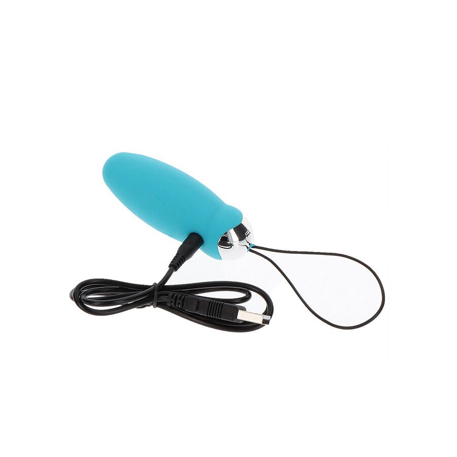 TOYJOY - HAPPINESS IM SO EGGCITED VIBRADOR CON CONTROL REMOTO AZUL - OMerotics