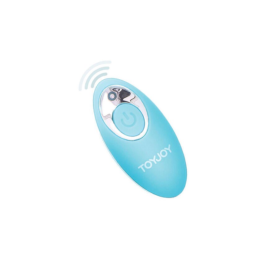 TOYJOY - HAPPINESS IM SO EGGCITED VIBRADOR CON CONTROL REMOTO AZUL - OMerotics