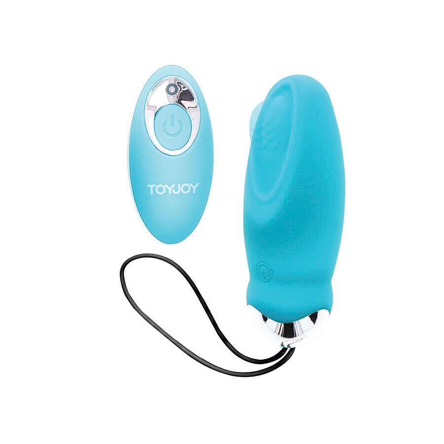 TOYJOY - HAPPINESS IM SO EGGCITED VIBRADOR CON CONTROL REMOTO AZUL - OMerotics