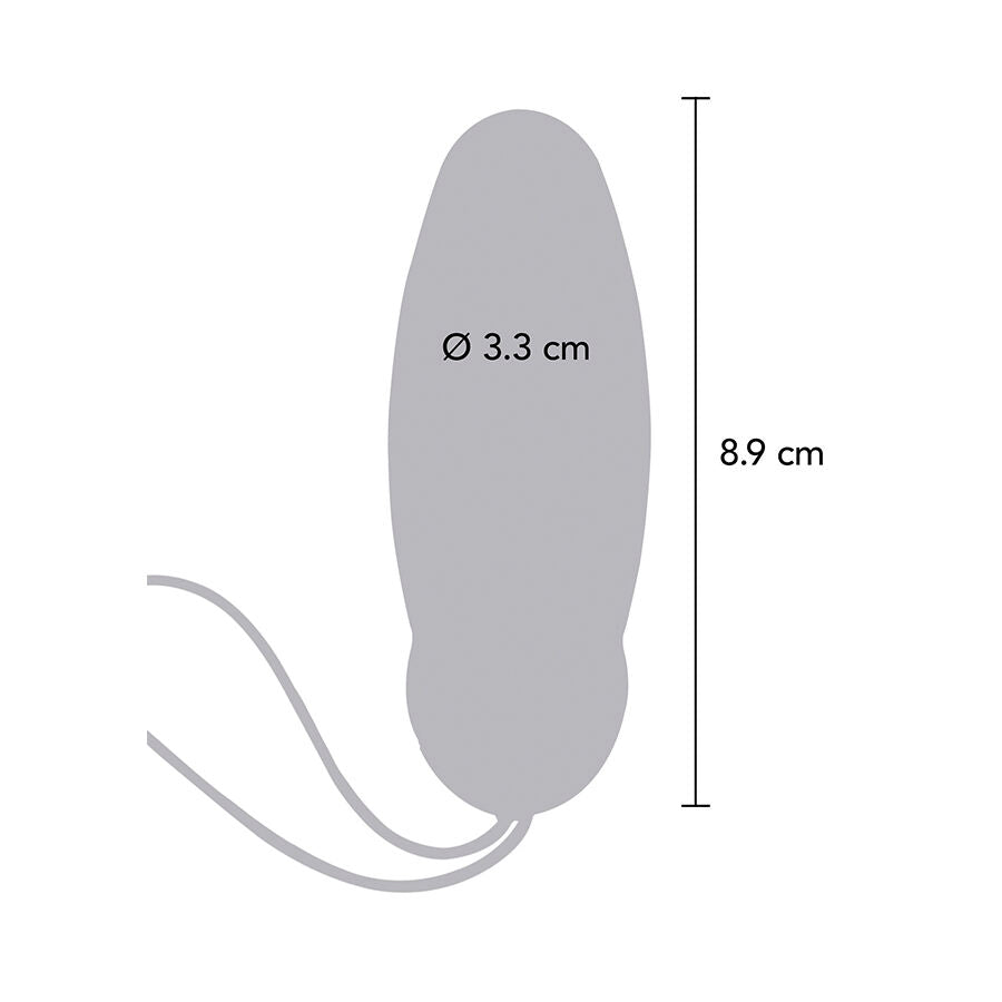 TOYJOY - HAPPINESS IM SO EGGCITED VIBRADOR CON CONTROL REMOTO AZUL - OMerotics