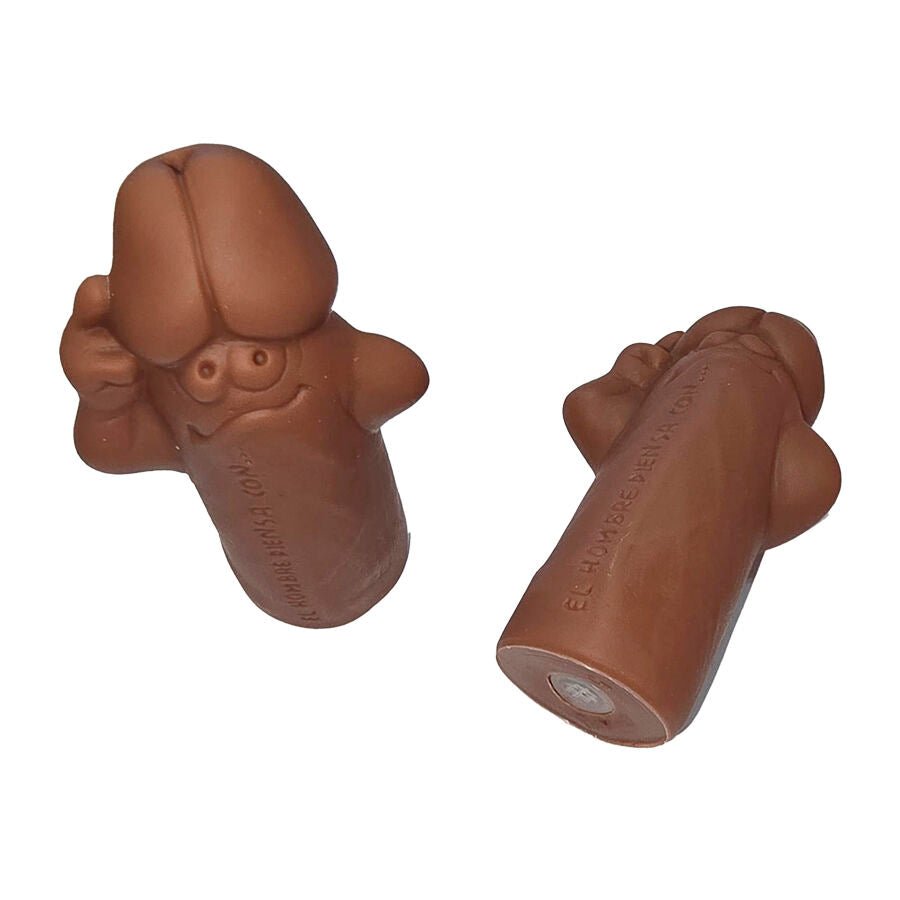 DIABLO PICANTE - SILBATO CON FORMA DE PENE COLOR MULATO - OMerotics
