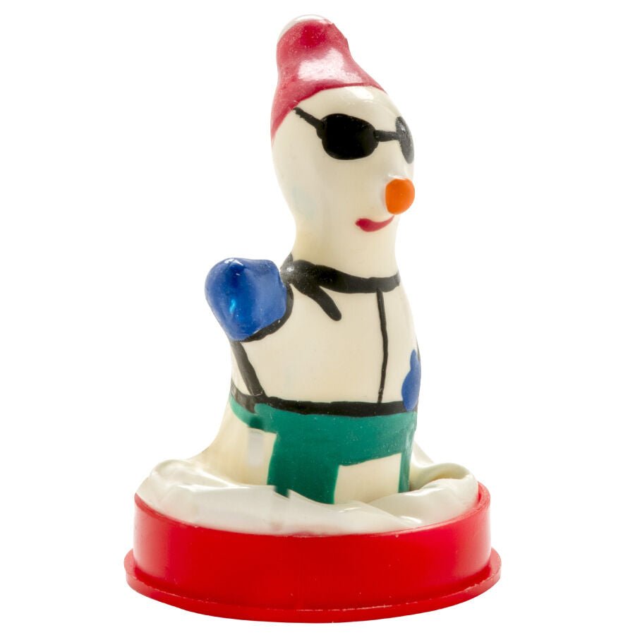 CONDOMERIE - PRESERVATIVO DECORATIVO PINTADO A MANO SNOWBOARD XL - OMerotics