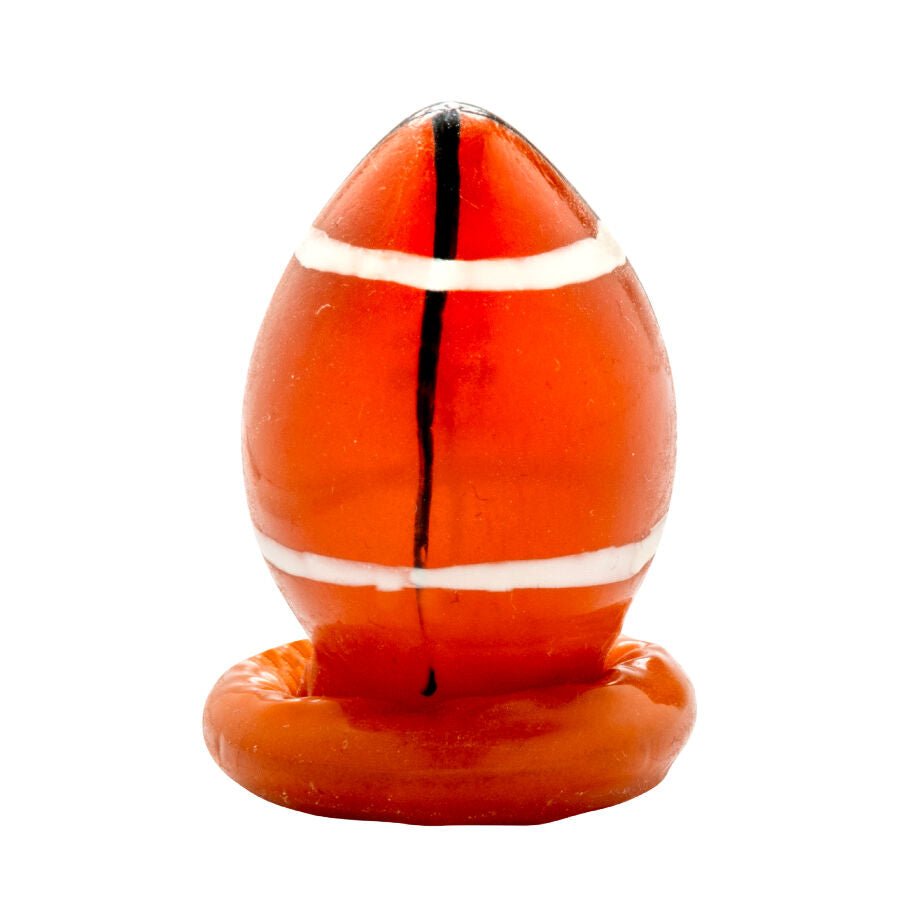 CONDOMERIE - PRESERVATIVO DECORATIVO PINTADO A MANO PELOTA DE RUGBY - OMerotics
