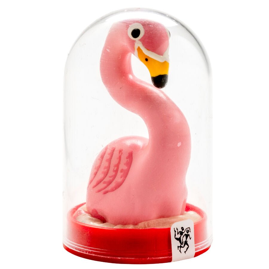 CONDOMERIE - PRESERVATIVO DECORATIVO PINTADO A MANO FLAMENCO ROSA - OMerotics