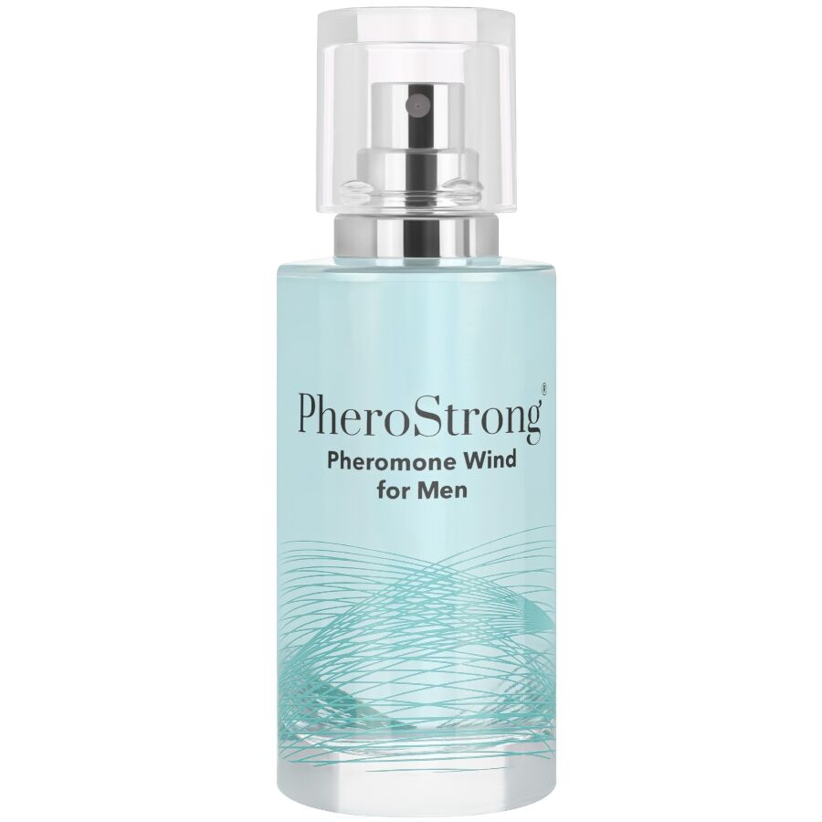 PHEROSTRONG - PERFUME CON FEROMONAS WIND PARA HOMBRE 50 ML - OMerotics