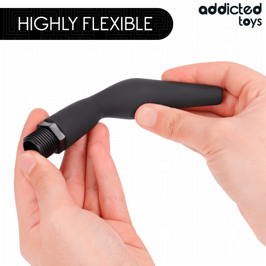 ADDICTED TOYS - LIMPIADOR ANAL CON ADAPTADOR UNIVERSAL MODELO 2 - OMerotics