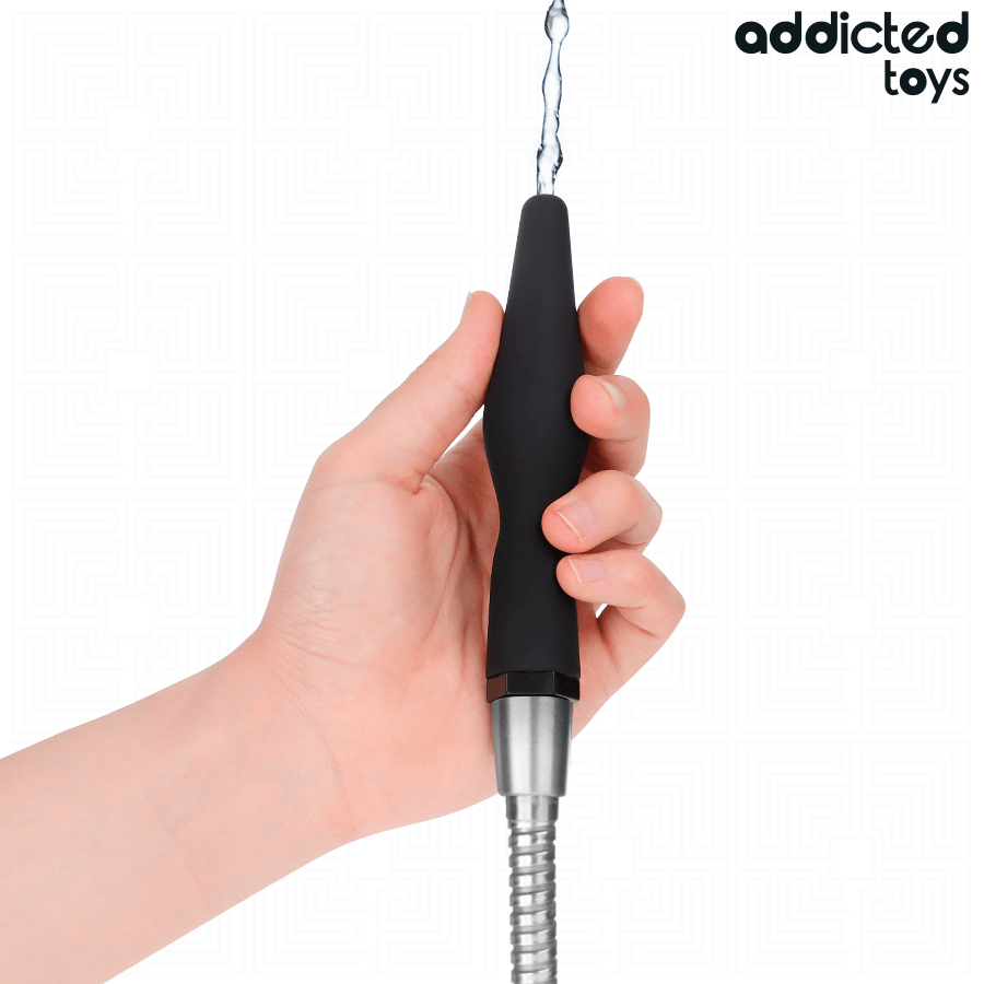 ADDICTED TOYS - LIMPIADOR ANAL CON ADAPTADOR UNIVERSAL MODELO 2 - OMerotics