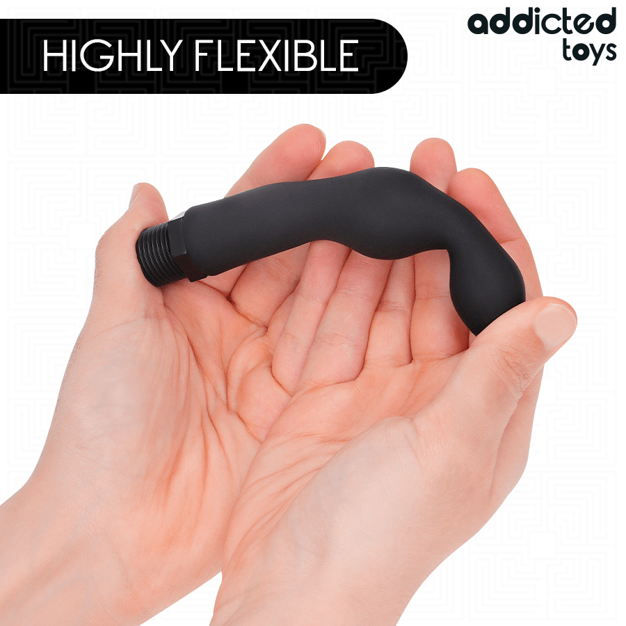 ADDICTED TOYS - LIMPIADOR ANAL CON ADAPTADOR UNIVERSAL MODELO 3 - OMerotics