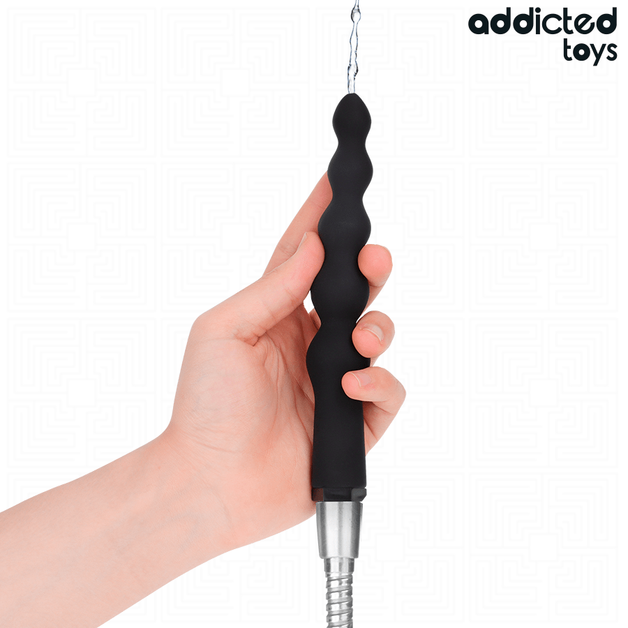 ADDICTED TOYS - LIMPIADOR ANAL CON ADAPTADOR UNIVERSAL MODELO 5 - OMerotics