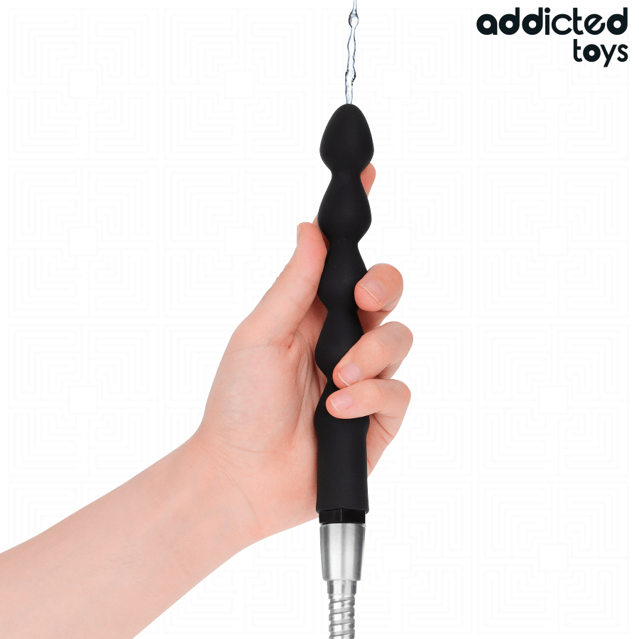 ADDICTED TOYS - LIMPIADOR ANAL CON ADAPTADOR UNIVERSAL MODELO 6 - OMerotics